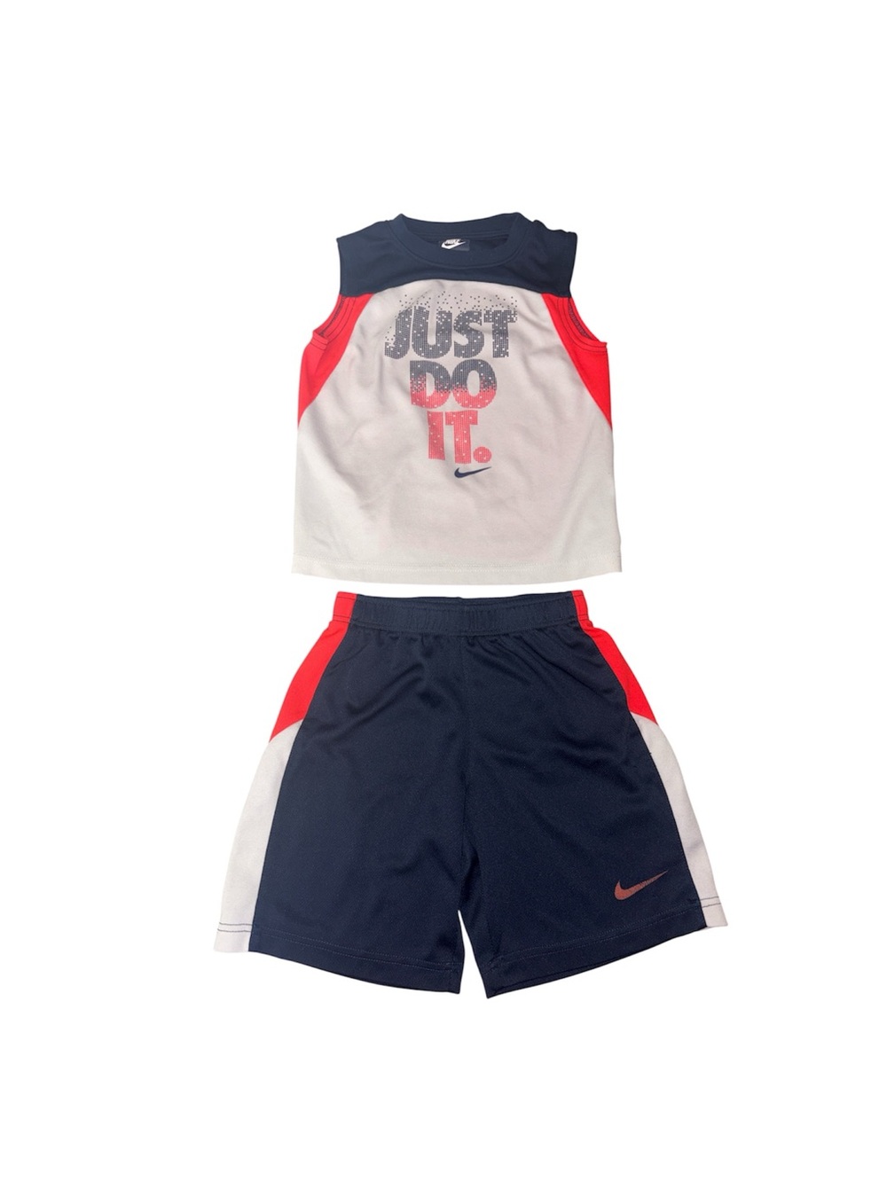 Nike “Just Do It” 2-Piece Athletic Set Basketball Boys Size 6M (5-6 YRS)
